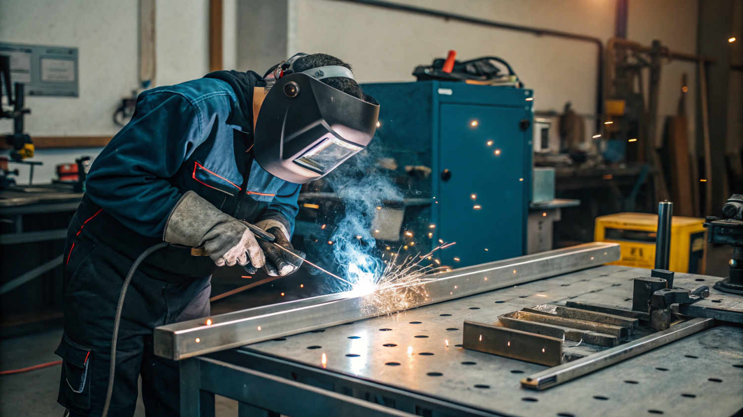 Полуавтоматическая сварка  в среде аргона и CO₂