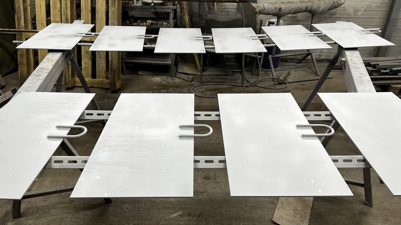 Покраска металлических изделий